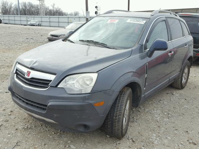 3GSCL33P38S635401 - 2008 SATURN VUE XE GRAY photo 2