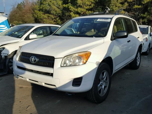 JTMZF4DV7A5019281 - 2010 TOYOTA RAV4 WHITE photo 2