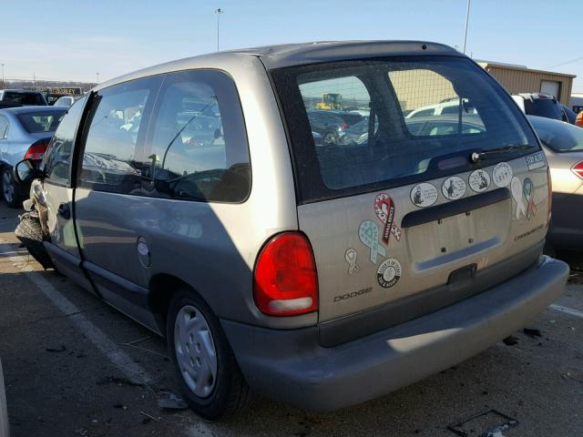 2B4GP4530VR275463 - 1997 DODGE CARAVAN SE GRAY photo 3