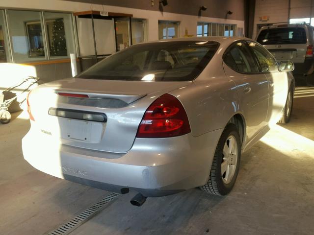 2G2WP552781190056 - 2008 PONTIAC GRAND PRIX SILVER photo 4