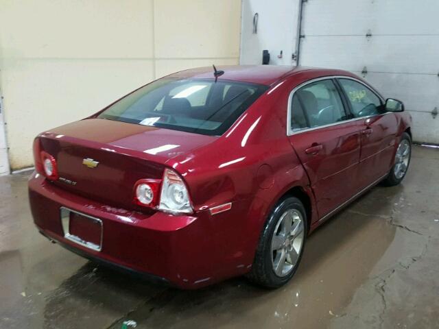 1G1ZC5E16BF218966 - 2011 CHEVROLET MALIBU 1LT RED photo 4