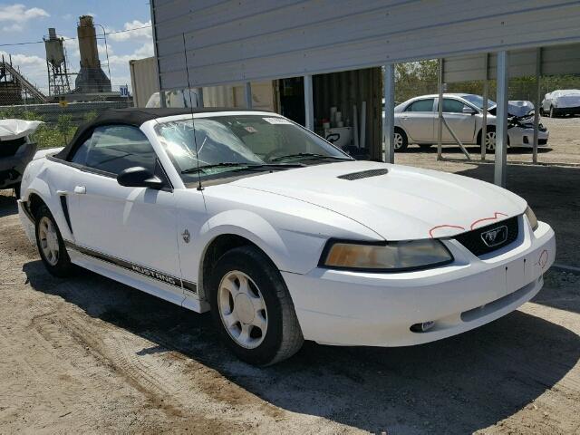 1FAFP4443XF193493 - 1999 FORD MUSTANG WHITE photo 1