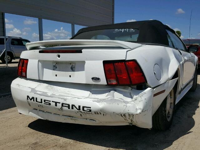 1FAFP4443XF193493 - 1999 FORD MUSTANG WHITE photo 9