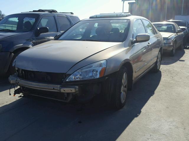 1HGCM665X6A036712 - 2006 HONDA ACCORD EX TAN photo 2