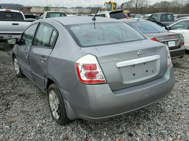 3N1AB6AP9AL635223 - 2010 NISSAN SENTRA 2.0 GRAY photo 3