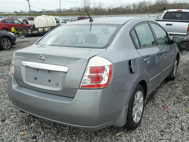 3N1AB6AP9AL635223 - 2010 NISSAN SENTRA 2.0 GRAY photo 4