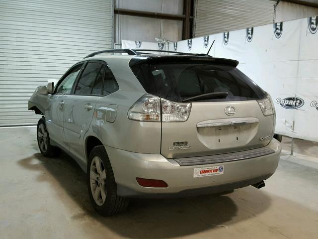 2T2GA31U94C013058 - 2004 LEXUS RX 330 SILVER photo 3