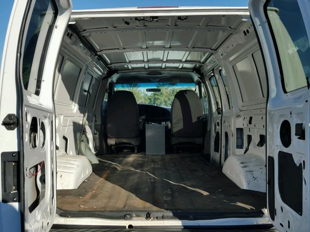 1FTNE24L37DA53124 - 2007 FORD ECONOLINE WHITE photo 6