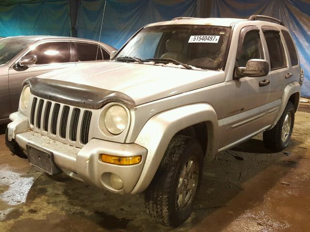1J4GL58K22W179693 - 2002 JEEP LIBERTY LI SILVER photo 2