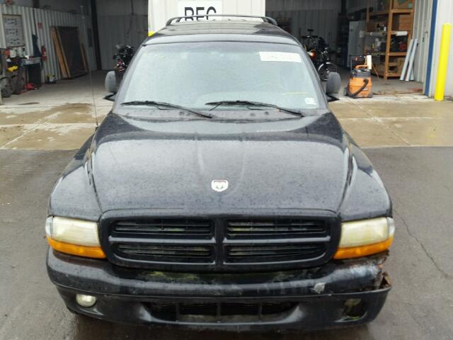 1B4HS28N8YF187728 - 2000 DODGE DURANGO BLACK photo 9