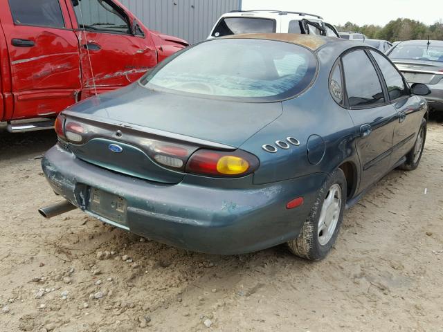 1FALP52U5TA282646 - 1996 FORD TAURUS GL GREEN photo 4