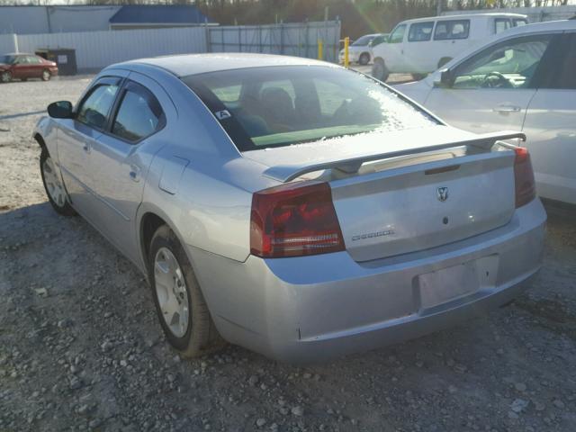 2B3KA43G96H162074 - 2006 DODGE CHARGER SE SILVER photo 3