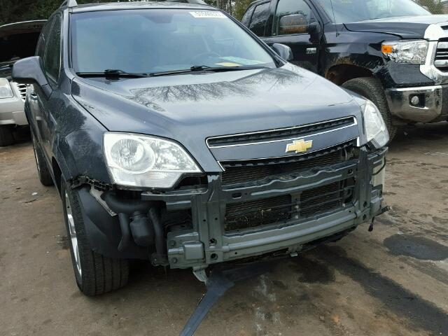 3GNAL4EK6DS557160 - 2013 CHEVROLET CAPTIVA LT GRAY photo 9