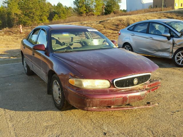 2G4WS52J4Y1353148 - 2000 BUICK CENTURY CU RED photo 1