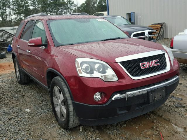 1GKLRMED3AJ148763 - 2010 GMC ACADIA SLT Qırmızı foto 1