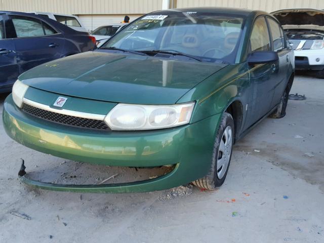 1G8AZ52F04Z153255 - 2004 SATURN ION LEVEL GREEN photo 2