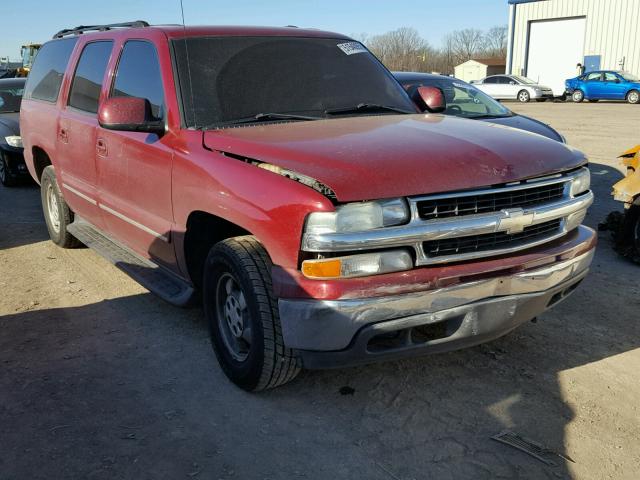 1GNEC16Z94J113252 - 2004 CHEVROLET SUBURBAN C RED photo 1