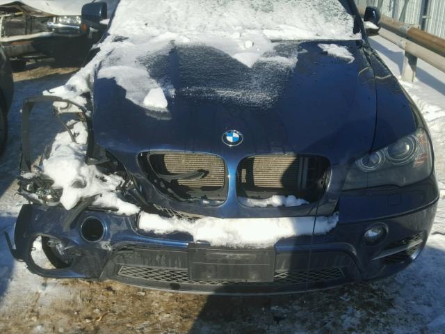 5UXZW0C52BL371075 - 2011 BMW X5 XDRIVE3 BLUE photo 7