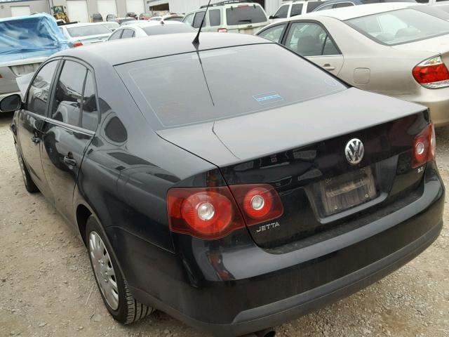 3VWJM71K88M013103 - 2008 VOLKSWAGEN JETTA S 黑色 照片 3