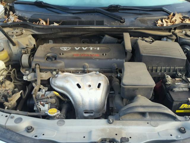 4T1BE46K27U509578 - 2007 TOYOTA CAMRY LE A SILVER photo 7