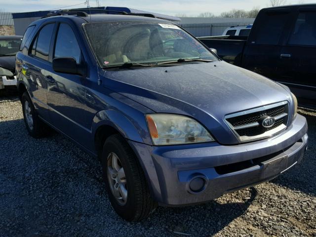 KNDJD733865602471 - 2006 KIA SORENTO EX BLUE photo 1