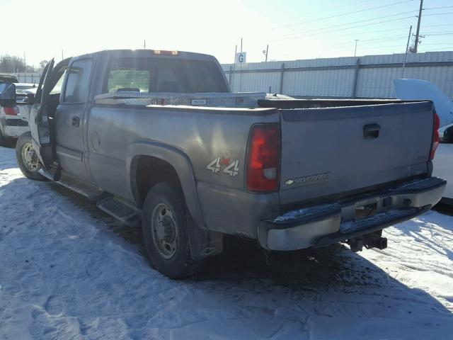 1GCHK23G86F149540 - 2006 CHEVROLET SILVERADO GRAY photo 3