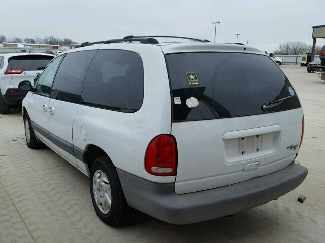 1P4GP44G2YB593929 - 2000 PLYMOUTH GRAND VOYA WHITE photo 3