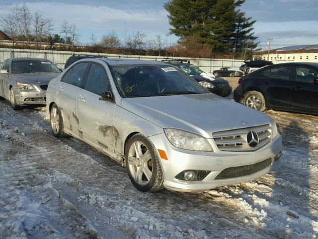 WDDGF8BBXAR094921 - 2010 MERCEDES-BENZ C 300 4MAT SILVER photo 1