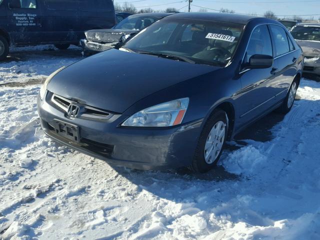 1HGCM56323A014112 - 2003 HONDA ACCORD LX BLACK photo 2