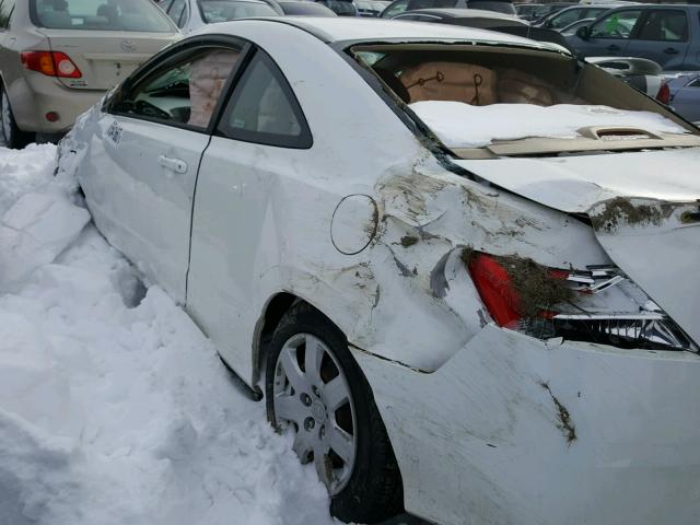 2HGFG12677H521530 - 2007 HONDA CIVIC LX WHITE photo 9