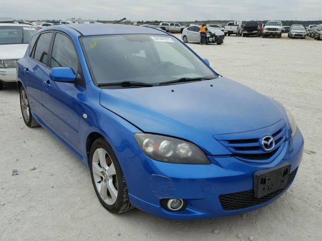 JM1BK143941143428 - 2004 MAZDA 3 HATCHBAC BLUE photo 1