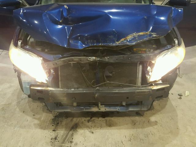 4T4BE46K09R059776 - 2009 TOYOTA CAMRY BASE BLUE photo 7