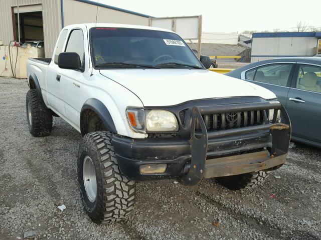 5TEWM72N91Z779061 - 2001 TOYOTA TACOMA XTR WHITE photo 1