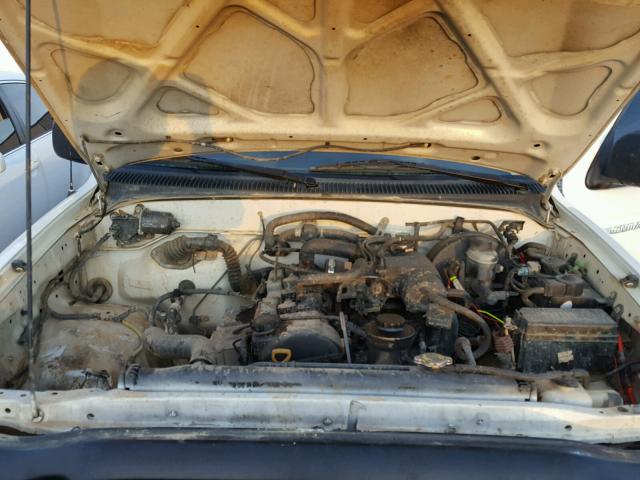 5TEWM72N91Z779061 - 2001 TOYOTA TACOMA XTR WHITE photo 7