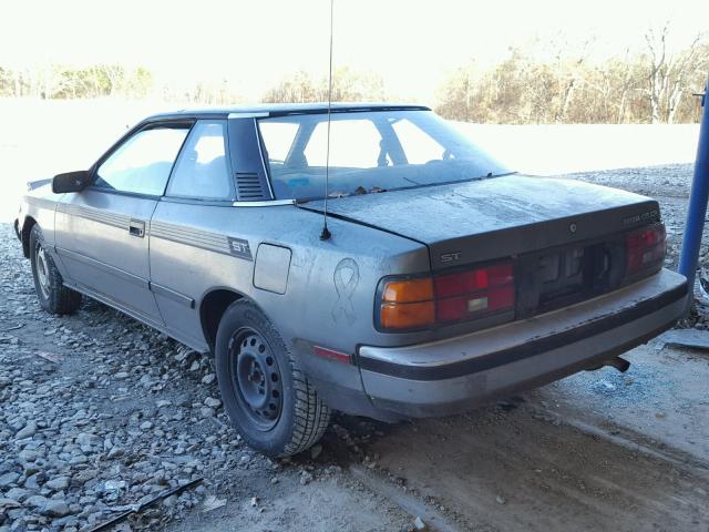 JT2ST66C6K7303047 - 1989 TOYOTA CELICA ST GRAY photo 3