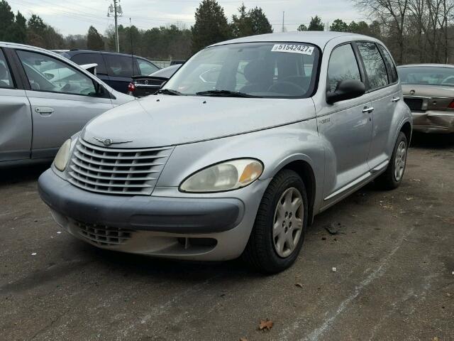 3C4FY48B52T383214 - 2002 CHRYSLER PT CRUISER SILVER photo 2