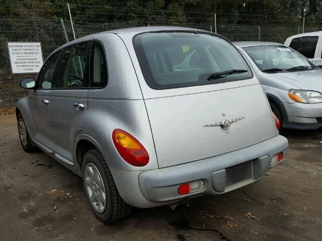 3C4FY48B52T383214 - 2002 CHRYSLER PT CRUISER SILVER photo 3