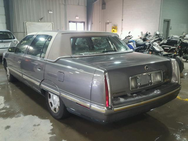 1G6KD54Y2WU777259 - 1998 CADILLAC DEVILLE BROWN photo 3