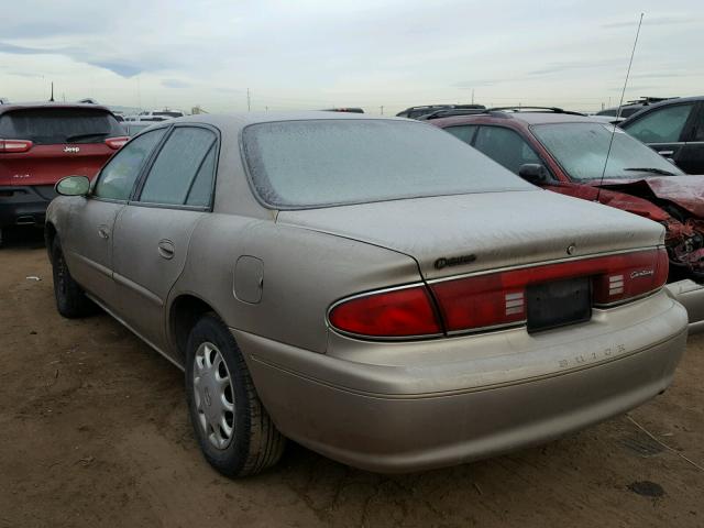 2G4WS52J431199226 - 2003 BUICK CENTURY CU TAN photo 3