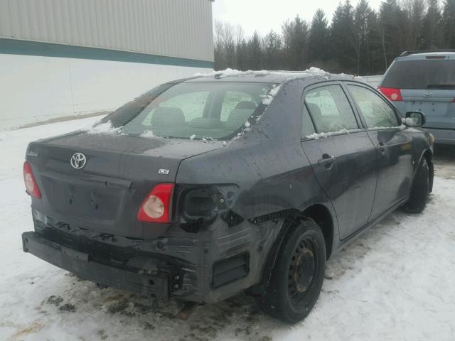 JTDBL40E09J053890 - 2009 TOYOTA COROLLA BLACK photo 4