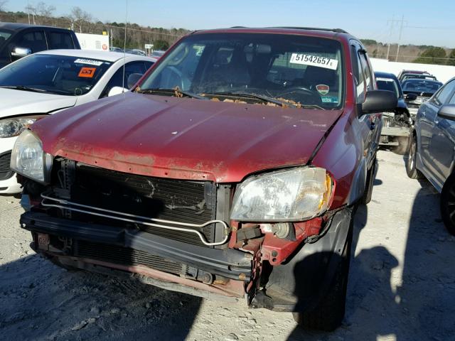 4F2CZ06173KM19054 - 2003 MAZDA TRIBUTE ES RED photo 2