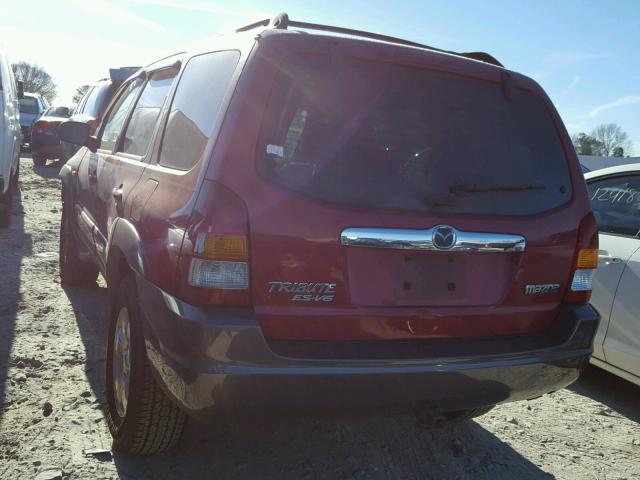 4F2CZ06173KM19054 - 2003 MAZDA TRIBUTE ES 红色 照片 3
