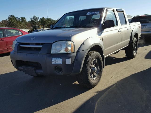 1N6ED27Y73C435860 - 2003 NISSAN FRONTIER C BEIGE photo 2