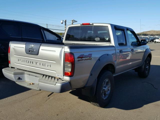 1N6ED27Y73C435860 - 2003 NISSAN FRONTIER C BEIGE photo 4