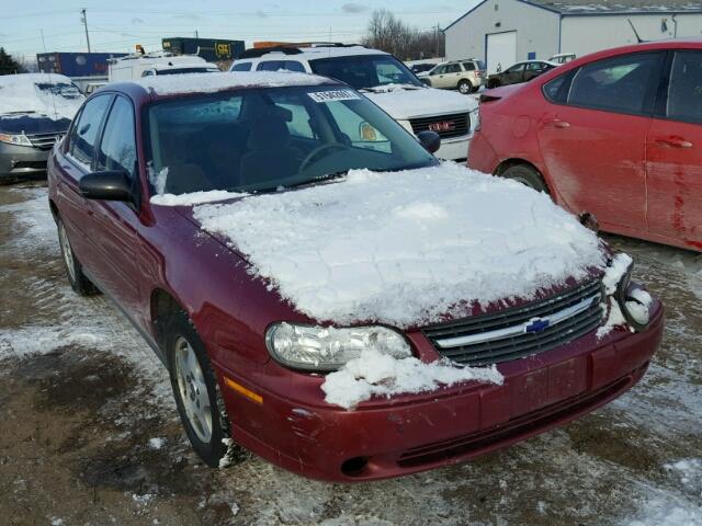 1G1ND52F14M671600 - 2004 CHEVROLET CLASSIC MAROON photo 1