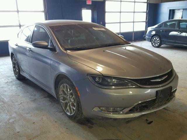 1C3CCCEG9FN530513 - 2015 CHRYSLER 200 C SILVER photo 1