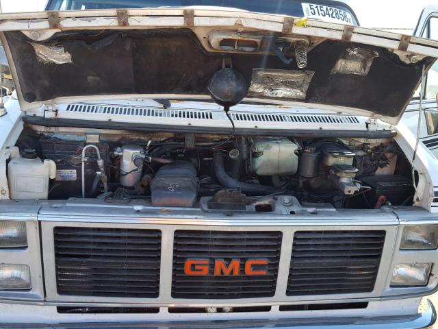 1GDEG25K8L7518209 - 1990 GMC RALLY WAGO WHITE photo 7