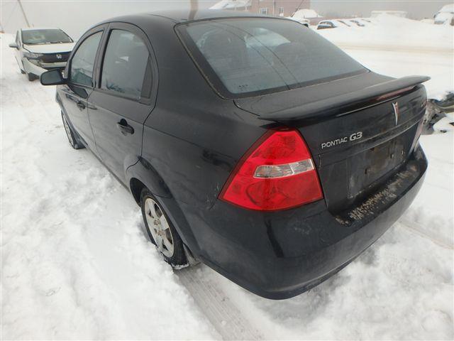 KL2TV55E39B400123 - 2009 PONTIAC G3 WAVE BLACK photo 3