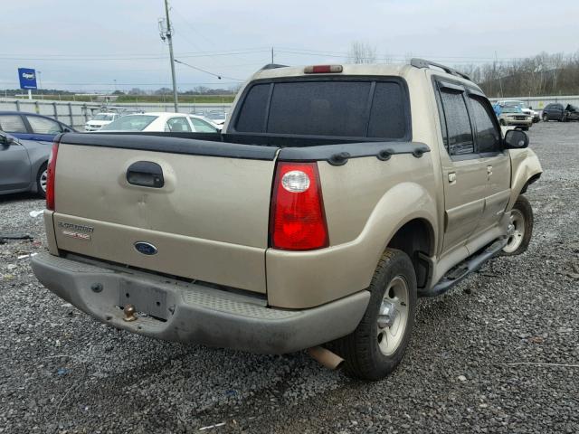 1FMZU67E72UB39727 - 2002 FORD EXPLORER S TAN photo 4