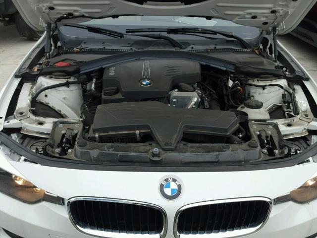 WBA3B1C53EPV79730 - 2014 BMW 320 I WHITE photo 7